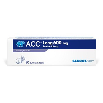ACC LONG 600 mg x 20 šumivých tablet