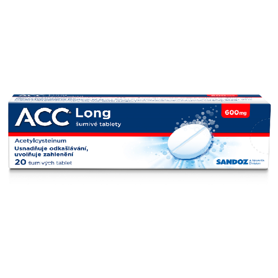 Levně ACC LONG 600 mg x 20 šumivých tablet