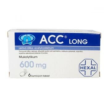 ACC LONG  6X600MG Šumivé tablety