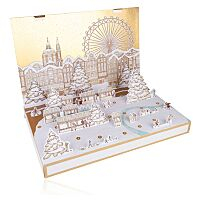 ACCENTRA Adventní kalendář Winter Magic 24 ks překvapení