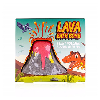 ACCENTRA Dinopark adventure fizzer 120 g (Šumivé koule do koupele) - Šumivé