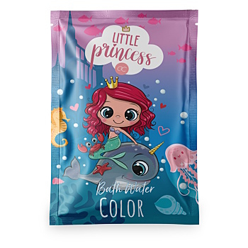 ACCENTRA Little princess koupel barevná s efektem změny barvy 80 g (Pěny a potřeby do koupele)