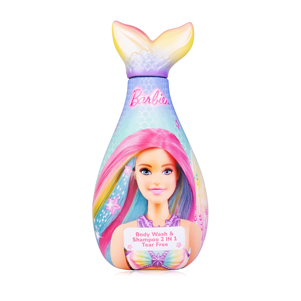 ACCENTRA Mermaid barbie 2v1 šampon a sprchový gel vanilka 400 ml