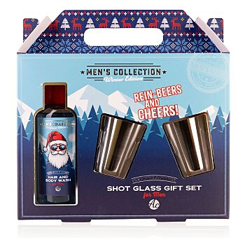 ACCENTRA Koupelový set Men's Collection Winter Dárkové balení 3 kusy (Kosmetické balíčky) - Hydratační