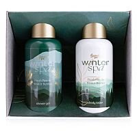 ACCENTRA Koupelový set Winter Spa Dárkové balení 2 kusy