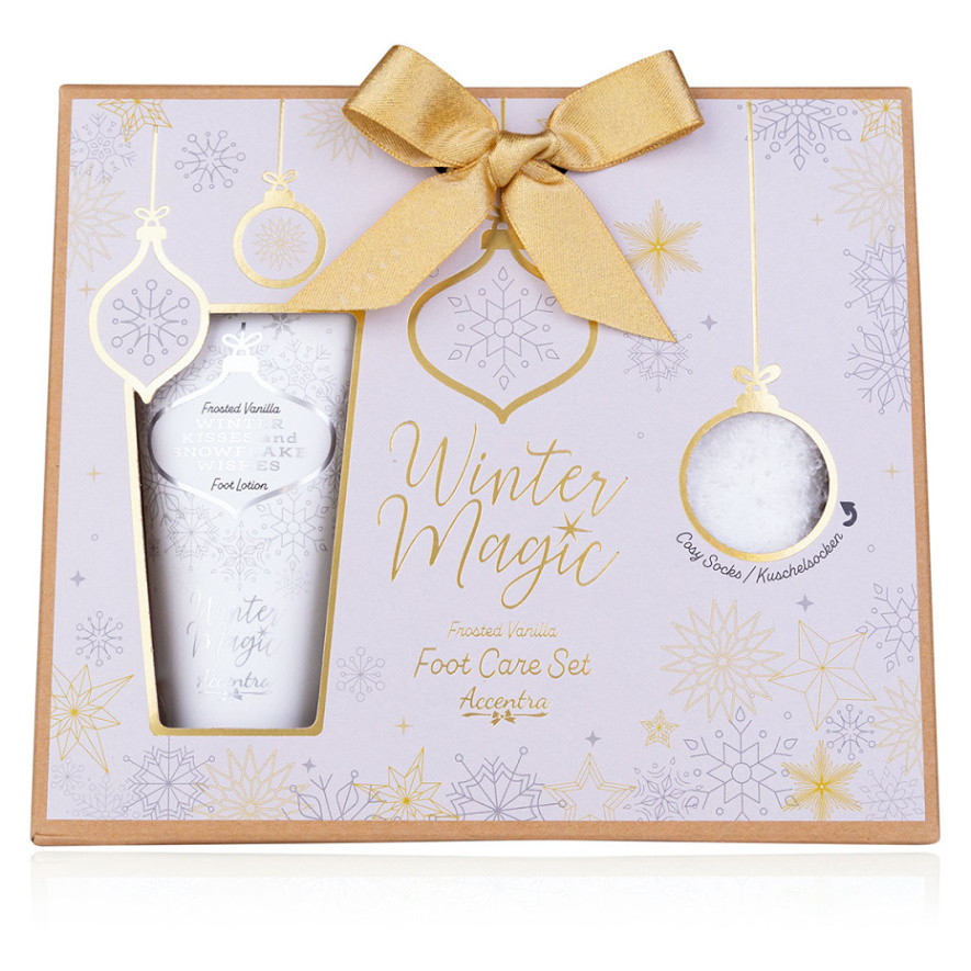 ACCENTRA  Winter Magic Péče o nohy set 2 kusy Dárkové balení