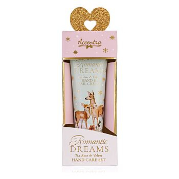 ACCENTRA Set péče o ruce Romantic Dreams s pilníkem 2 kusy (Kosmetické balíčky) - Hydratační