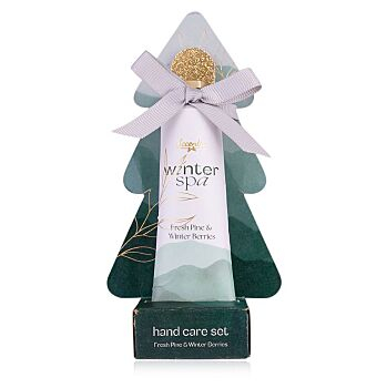 ACCENTRA Set péče o ruce Winter Spa s pilníkem 2 kusy (Kosmetické balíčky) - Hydratační