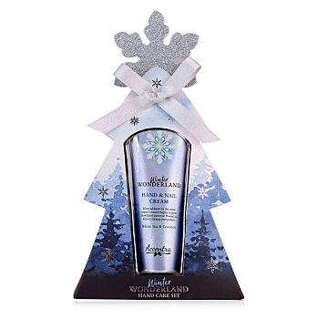 ACCENTRA Set péče o ruce Winter Wonderland s pilníkem 2 kusy (Kosmetické balíčky) - Hydratační
