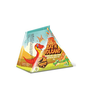 ACCENTRA Dinopark adventure sopka do koupele 70 g (Šumivé koule do koupele) - Pěnivé, Šumivé