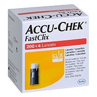 ACCU-CHEK Fastclix lancets 204 kusů