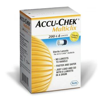 ACCU Chek Multiclix Lancet 204 ks jehliček