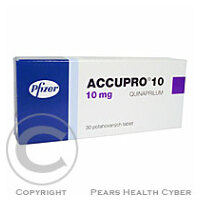 ACCUPRO 10  30X10MG Potahované tablety