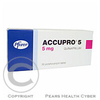 ACCUPRO 5  50X5MG Potahované tablety