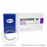 ACCUZIDE 20  30 Potahované tablety