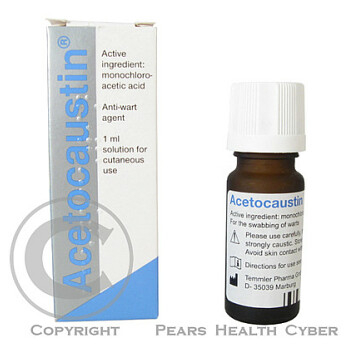 Acetocaustin 1ml na bradavice