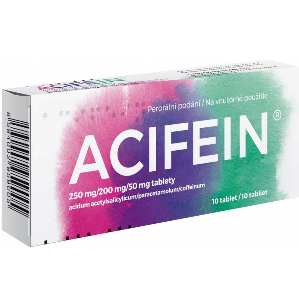 Obrázek ACIFEIN 10 Tablet
