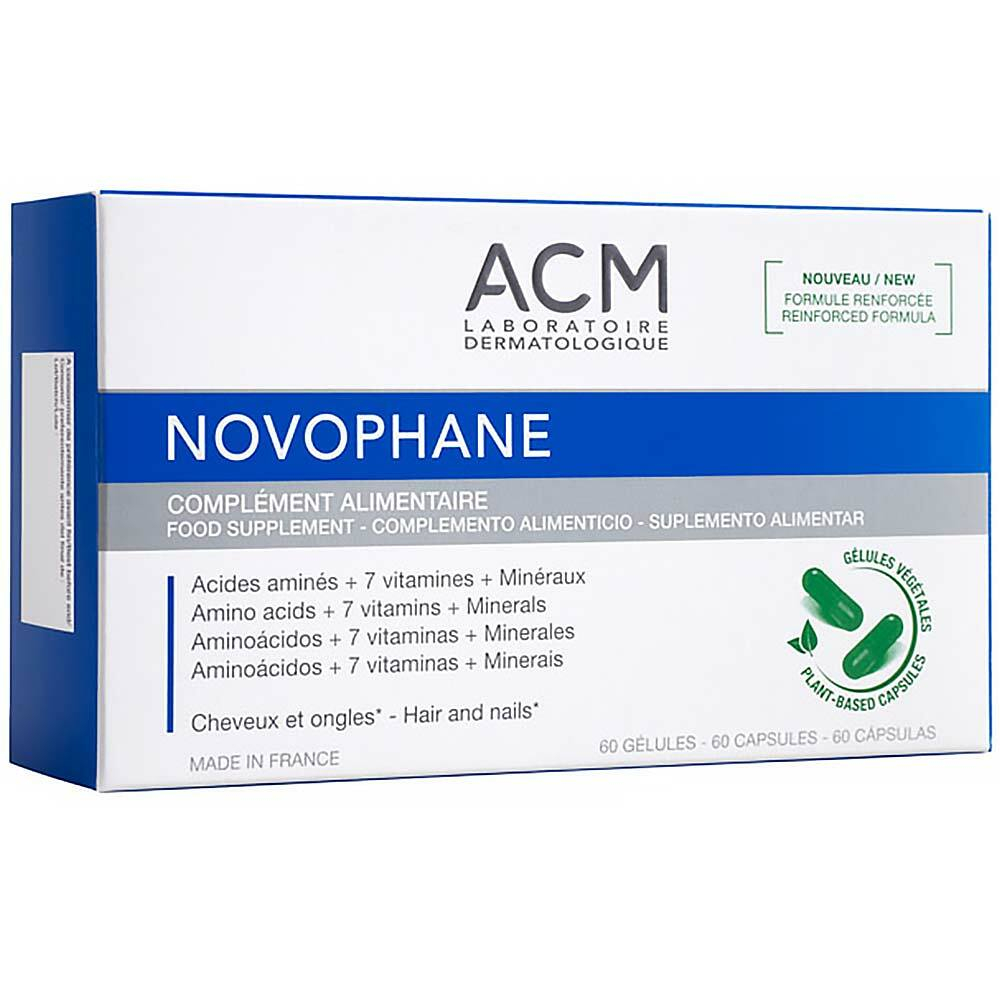 Levně ACM Novophane Vitaminy a minerály pro podporu kvality vlasů a nehtů 60 kapslí