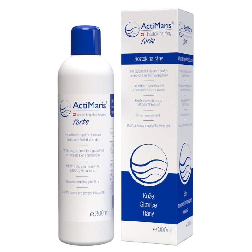 E-shop ACTIMARIS Forte roztok k čištění a hojení ran 300 ml