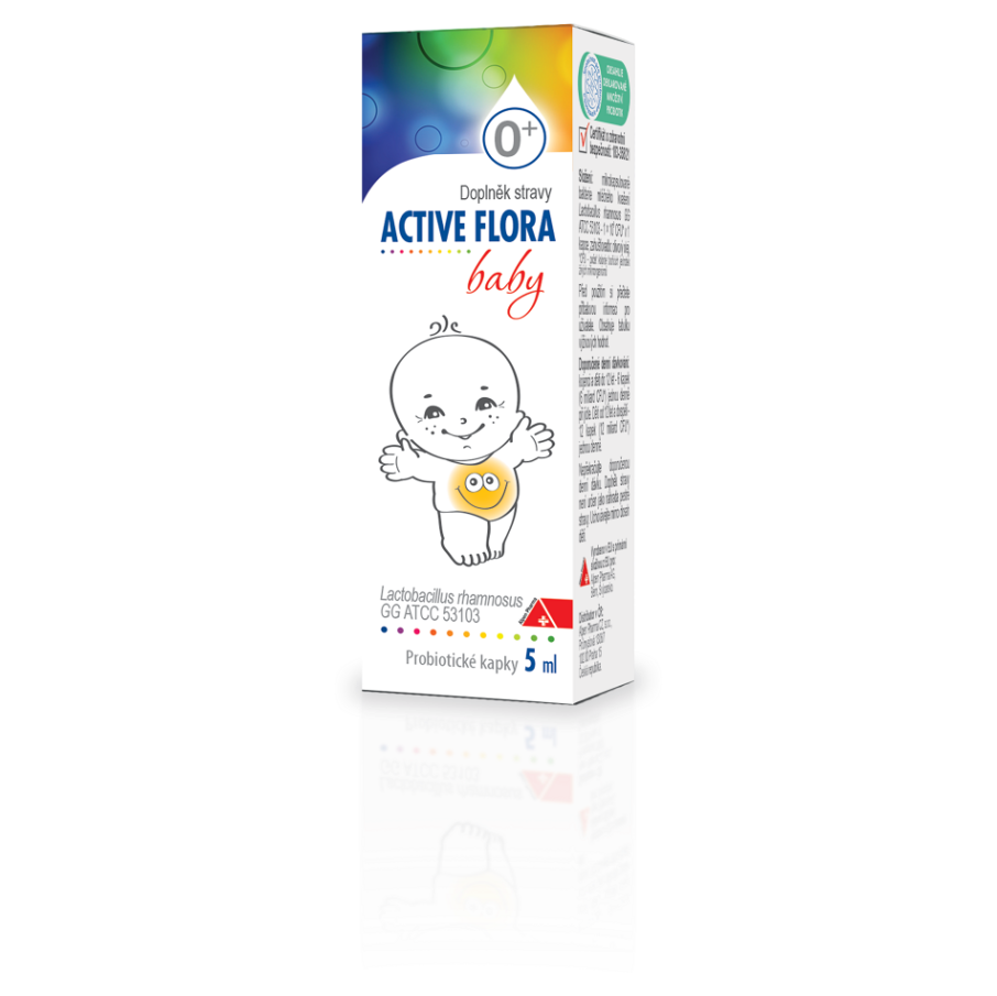 E-shop ACTIVE FLORA Baby perorální kapky 5 ml