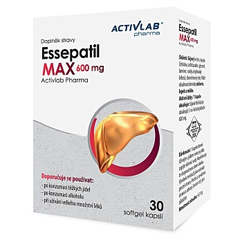 ACTIVLAB Essepatil MAX 600 mg 30 kapslí (Játra a žlučník) - Jednosložkové