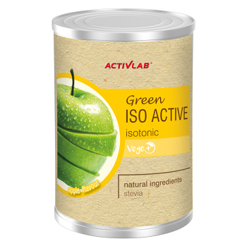 ACTIVLAB Green Isoactive izotonický nápoj 475 g jablko