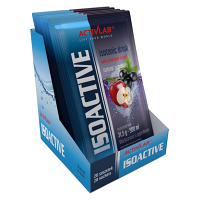 ACTIVLAB Isoactive iontový nápoj černý rybíz a jablko 20 sáčků