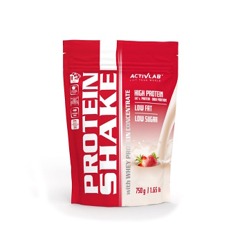 ACTIVLAB Protein shake jahoda 750 g (Proteinové nápoje)