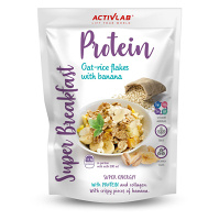 ACTIVLAB Super protein breakfast ovesné a rýžové vločky s banánem 300 g