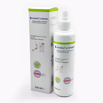ACTOLIND W Solution roztok s antimikrobiálním účinkem 250 ml (Krytí a hojení ran) - Čistící, Ochranný