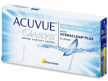 Acuvue Oasys for Astigmatism (6 čoček) (Jednodenní čočky) - Dvoutýdenní