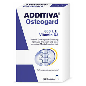 ADDITIVA Osteogard 800IE vitamin D3 200 tablet