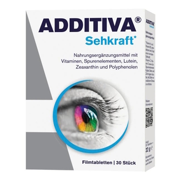 ADDITIVA Ostrý zrak 30 tablet (Zrak, oči) - Vícesložkové