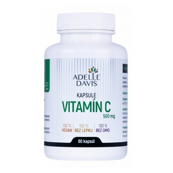 ADELLE DAVIS Vitamín C 60 kapslí, expirace