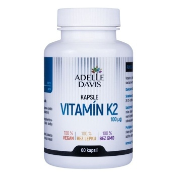 ADELLE DAVIS Vitamín K2 60 kapslí