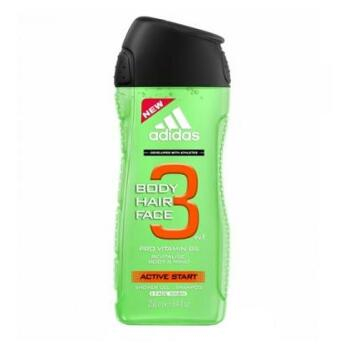 Adidas 3in1 Active Start Sprchový gel 250ml 