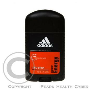 ADIDAS DEEP ENERGY DEO STICK 51g (Tuhé deodoranty)