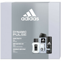 Adidas Dynamic Pulse EDT 50ml + DEO 150ml + sprchový gel 250ml