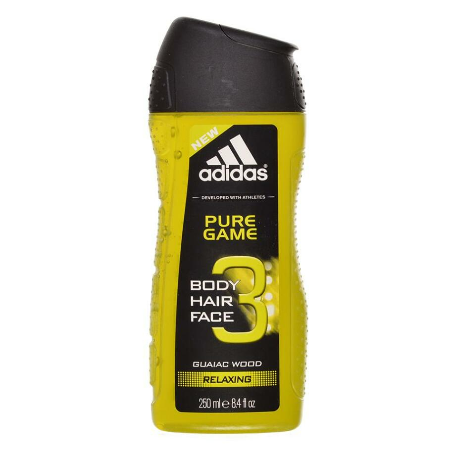 E-shop ADIDAS Pure Game Relaxing 3v1 sprchový gel 250 ml
