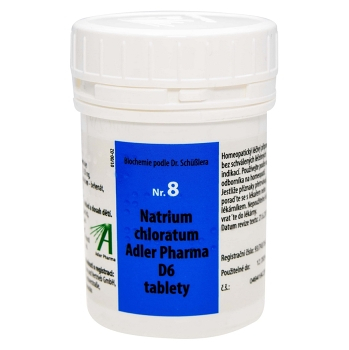 ADLER PHARMA Nr.8 Natrium chloratum D6 1000 tablet (Jednosložková)