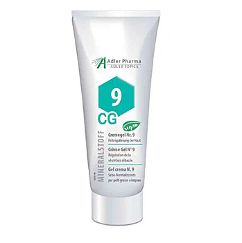 ADLER TOPICS Nr.9 Natrium phosphoricum Krémgel 50 ml (Dermokosmetika pleťové krémy, gely, balzámy) - Vyživující, Regenerační, Hydratační