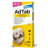 ADTAB 112 mg žvýkací tableta pro psy (2,5–5,5 kg) 1 kus