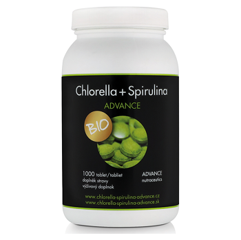 ADVANCE Chlorella + Spirulina 1000 tablet BIO