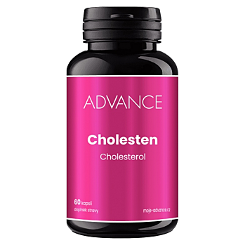 ADVANCE Cholesten cholesterol 60 kapslí (Doplňky stravy na cholesterol a srdce) - Vícesložkové
