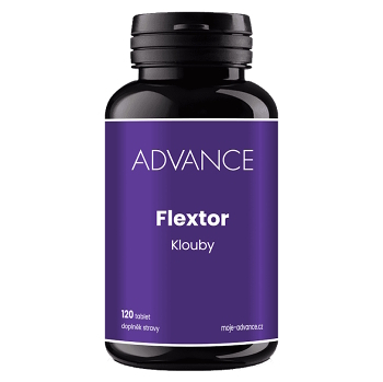 ADVANCE Flextor kloubní výživa 120 tablet (Na klouby) - Přírodní, Vícesložkové