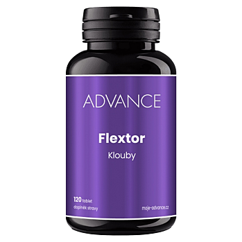 ADVANCE Flextor klouby 120 tablet (Na klouby) - Přírodní, Vícesložkové