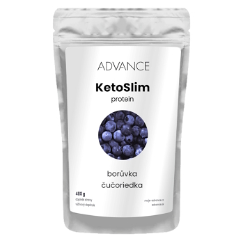 ADVANCE KetoSlim Borůvka 480 g (Nápoje)