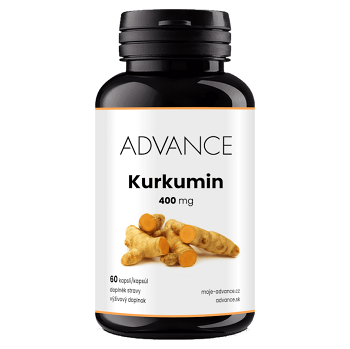 ADVANCE Kurkumin 60 kapslí (Detoxikace celého těla) - Vícesložkové