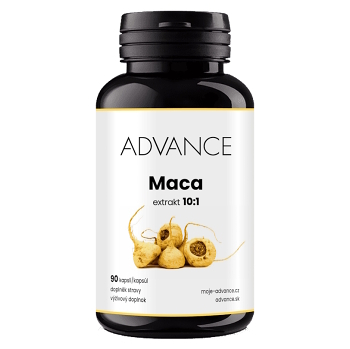 ADVANCE Maca 90 kapslí (Doplňky stravy pro potenci, erekci)
