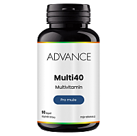 ADVANCE Multi40 multivitamín pro muže 90 kapslí